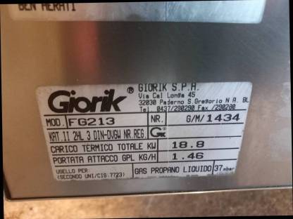 Bild 5:Gas Fritteuse 18 kW