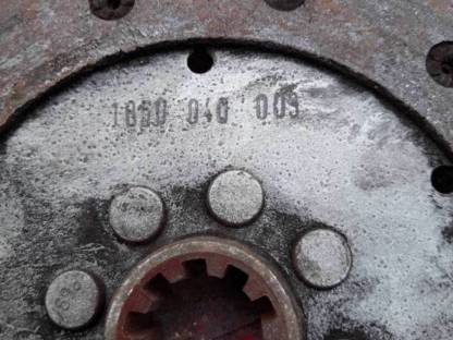 Bild 3:3 gebrauchte Kupplungsscheiben