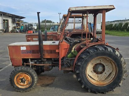 Bild 5:3 Stk. Steyr 50, 540 und 540 Schmalspur