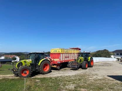 Bild 5:Maisernte mit Agrarservice Strasser