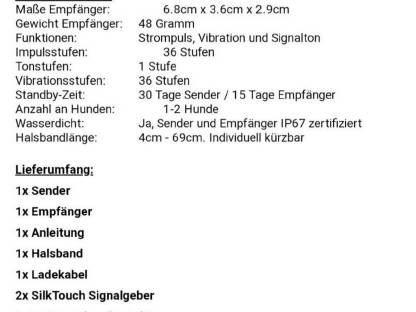 Bild 3:Stromimpulshalsband für Hunde