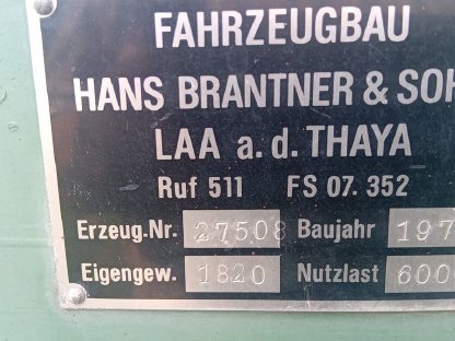 Bild 3:Brantner Kipper 6 t