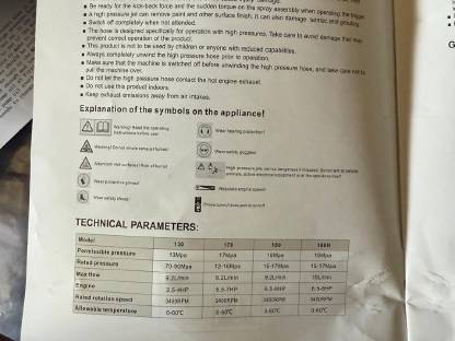 Bild 8:Hochdruckreiniger mobil mit Wassertank 190 Bar, Benzinmotor