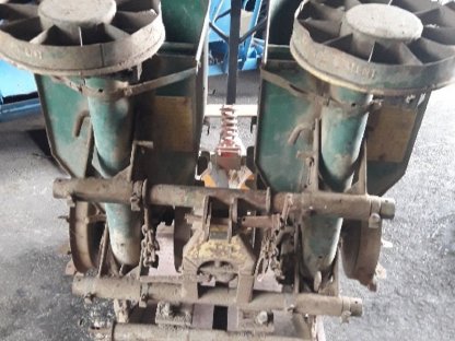 Bild 4:Erdäpfelleger / Pflanzmaschine / Kartoffelleger Cramer