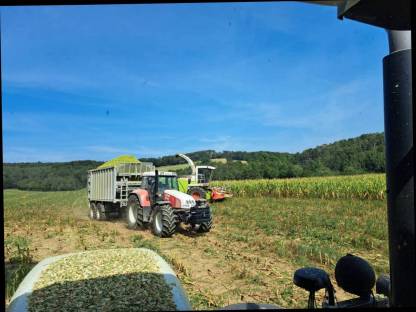 Bild 2:Transportarbeiten mit Abschiebewagen