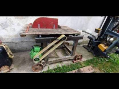 Bild 4:Holz-Rolltischkreissäge