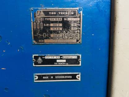 Bild 9:Drehbank, Drehmaschine TOS SV 18 RA