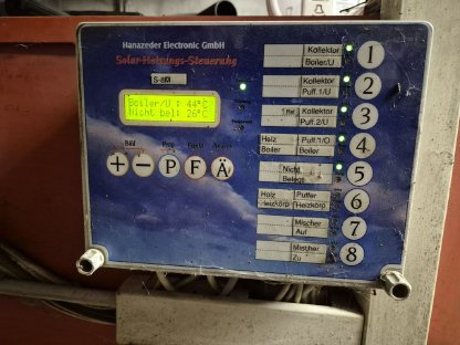 Bild 4:Thermische Solaranlage