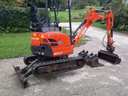 Kubota U17-3 Minibagger inkl. Löffelpaket