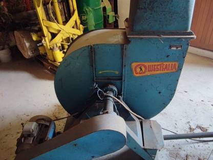 Bild 4:Heugebläse Strohgebläse Westfalia Typ CR 380 G