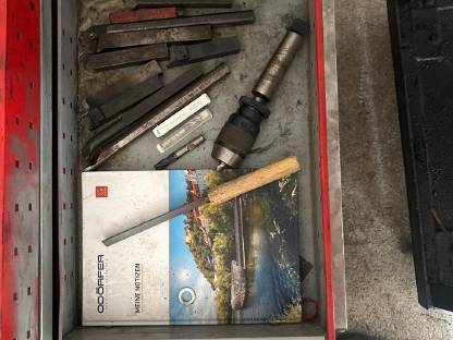 Bild 7:Drehbank/Drehmaschine Voest