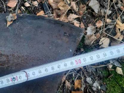 Bild 3:220 mm Rohrbogen Gülletechnik