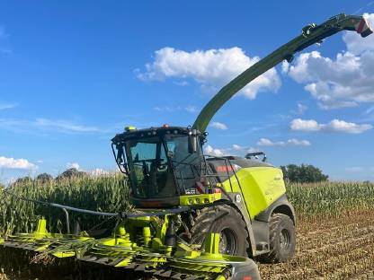 Maisernte mit Agrarservice Strasser