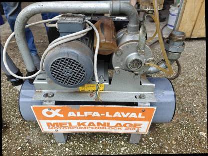 Melkanlage Alfa Laval 210 l