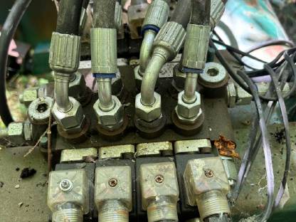 Bild 3:Massiver Grader für 3-Punkt