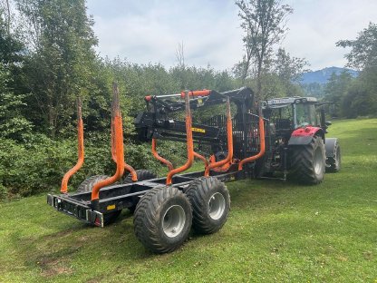 Bild 2:Forstanhänger BMF 12T2 mit 850HP