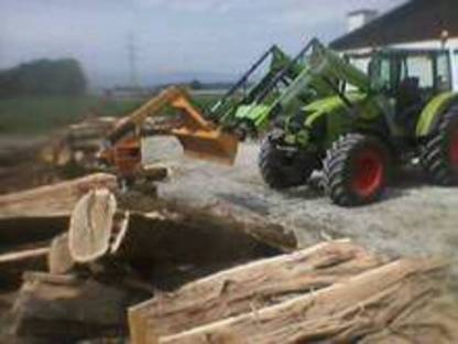 Bild 2:Frontladerarbeiten