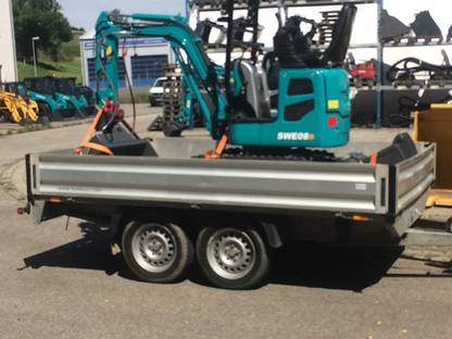 Bild 2:Baggerarbeiten