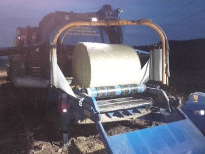 Maissilageballen