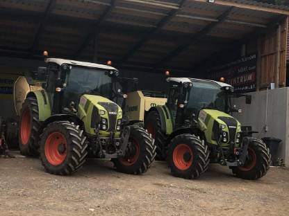 Bild 3:Land- Forstwirtschaftliches Lohnunternehmen