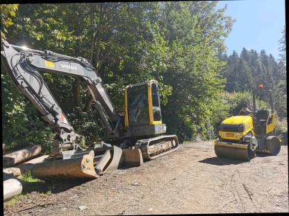 Bild 4:Wegebau, Wegsanierung