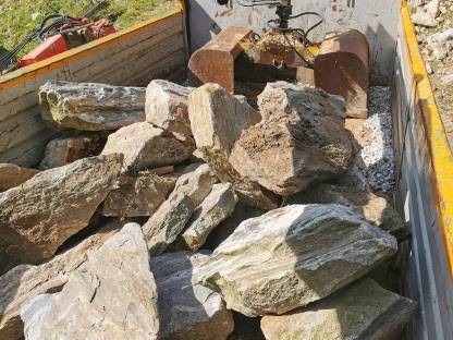 Bild 3:Kranarbeiten / Greifer / Hiab / Transporte / Erdarbeiten