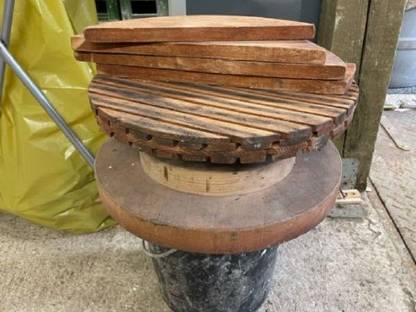 Bild 7:Most- / Obstpresse hydr.