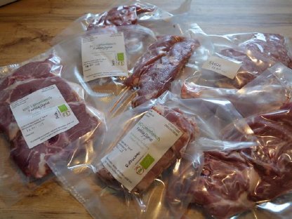 Bild 3:Bio-Lammfleisch