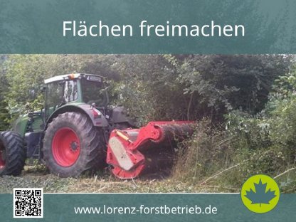 Bild 6:Forstmulchen / Forstfräsen Lohnunternehmen Oberösterreich