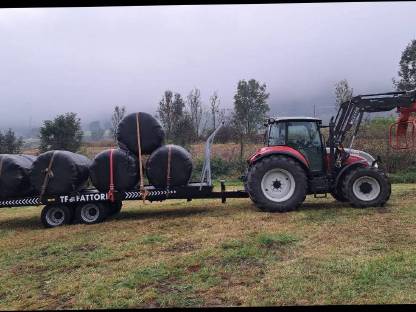 Bild 2:Ballentransport Baggertransport