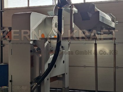 Bild 4:Automatische Saatgutreinigung, Getreidereiniger + Trieur