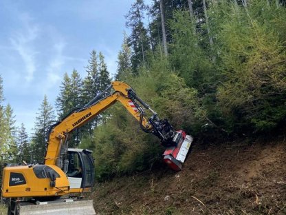 Bild 3:Böschungspflege System Erdbau Bayer