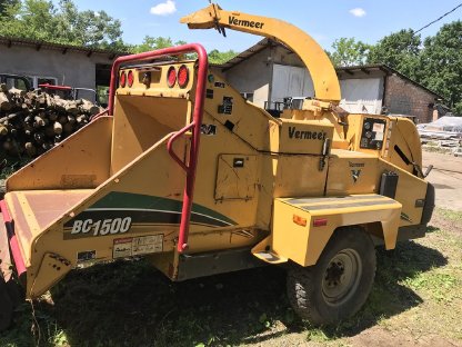 Bild 3:Vermeer BC 1500 Holzschredder