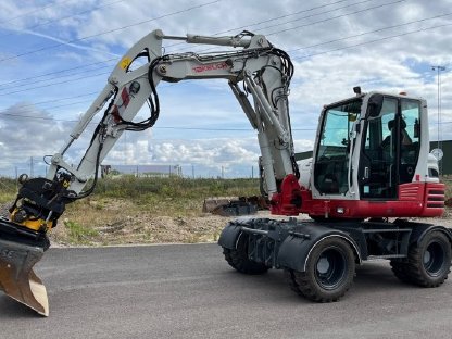 Takeuchi TB295W - Engcon S45 hydr.