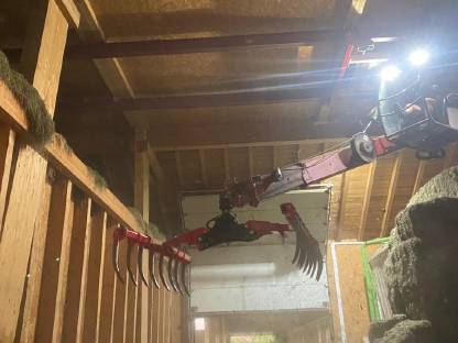 Bild 2:Quaderballen pressen ab Stock | belüftetes Heu