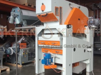 Bild 2:Automatische Saatgutreinigung, Getreidereiniger + Trieur