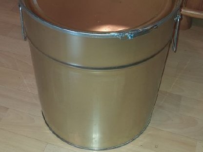 Bild 6:Weißblecheimer, luft- und flüssigkeitsdicht