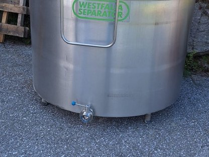 Westfalia Separator Milchtank 1.280 l