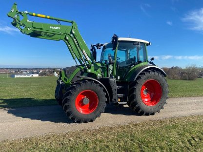 Fendt 516 Power Plus mit RTK und Cargo 4X 80