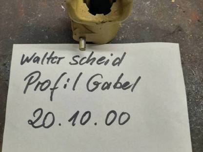 Walterscheid Profil Gabel