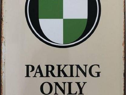 Blechschild 40 x 30 cm Puch Parking Only