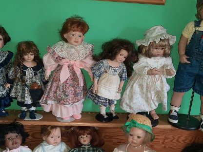 Bild 4:Porzellanpuppen Sammlung 5 Stk.