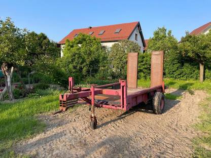 Baggeranhänger Tieflader