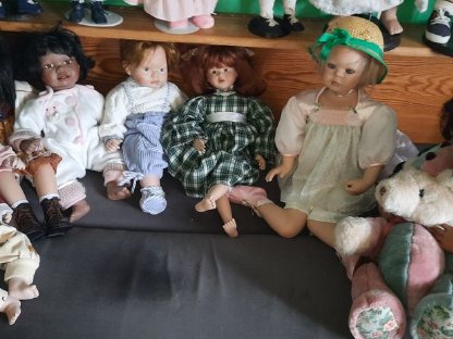 Bild 3:Porzellanpuppen Sammlung 5 Stk.