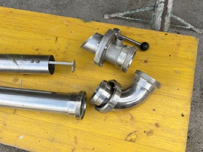 Bild 2:GEA Milchleitung 70 mm