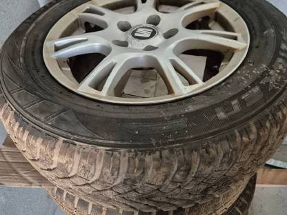 Verkaufe 16 Zoll Alufelgen auf Winterreifen 5x112