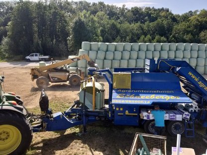 Bild 3:Bio-Maisballen von AGRAR Schneeberger