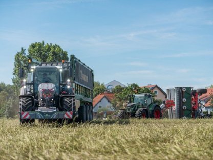 Bild 3:Warmluftgetrocknete Bio-Luzerne