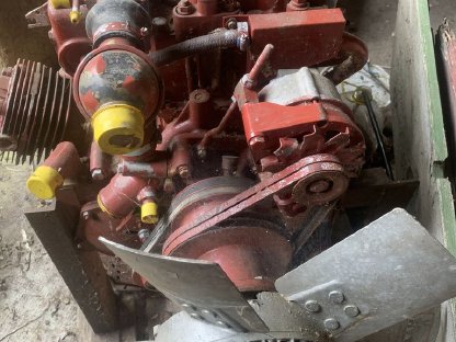 Bild 3:Steyr Motor 200 PS, Fabriksneu