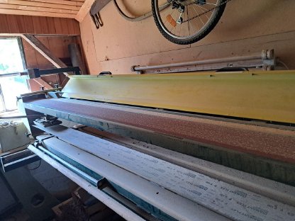 Bild 2:Langbandschleifmaschine PB 2200